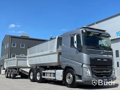 Lastbil Volvo FH13 540  6x4 Dumper med kärra
