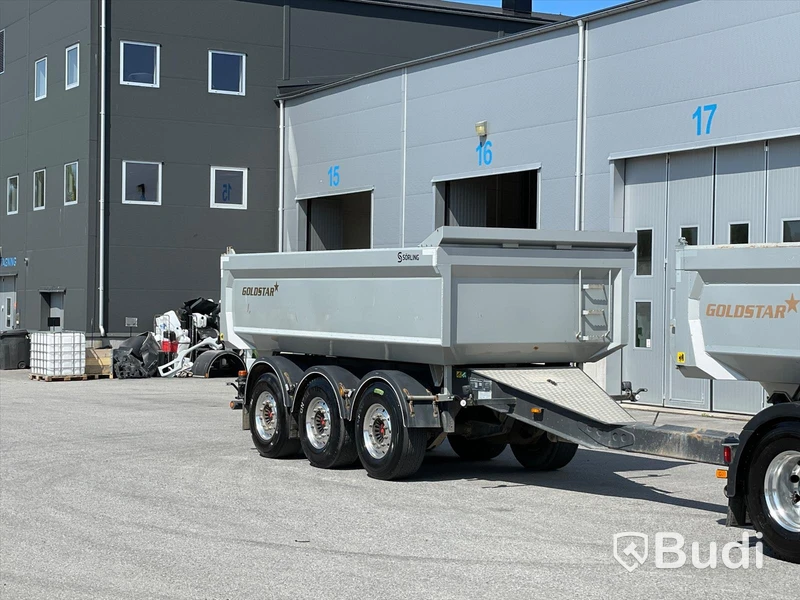 Lastbil Volvo FH13 540  6x4 Dumper med kärra