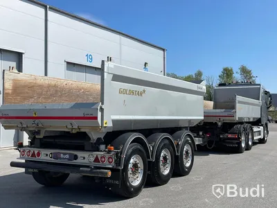 Lastbil Volvo FH13 540  6x4 Dumper med kärra
