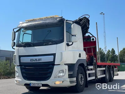 Brädgårdsbil DAF CF 400 FAN Palfinger PK 26002 Euro6