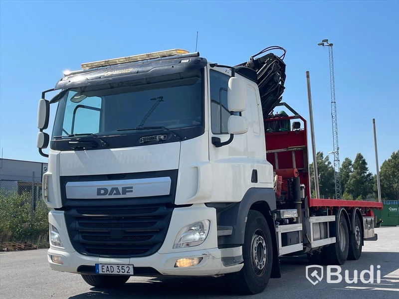 Brädgårdsbil DAF CF 400 FAN Palfinger PK 26002 Euro6