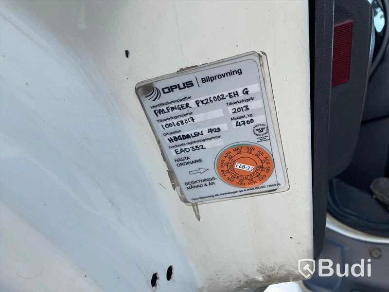 Brädgårdsbil DAF CF 400 FAN Palfinger PK 26002 Euro6