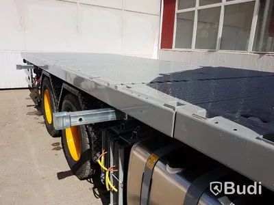 Bodbil Volvo FH 500 8x4 LL Globetrotter med Fassi kran 990 SDZ931 samt trailer CRJ824
