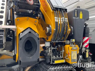 Bodbil Volvo FH 500 8x4 LL Globetrotter med Fassi kran 990 SDZ931 samt trailer CRJ824