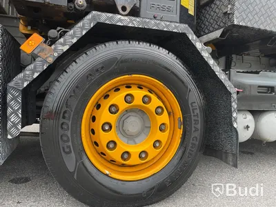 Bodbil Volvo FH 500 8x4 LL Globetrotter med Fassi kran 990 SDZ931 samt trailer CRJ824