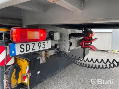 Bodbil Volvo FH 500 8x4 LL Globetrotter med Fassi kran 990 SDZ931 samt trailer CRJ824