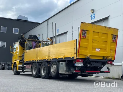 Kranflak Scania G410 8x2 -2016 med Hiabkran 288 E-6 Hipro