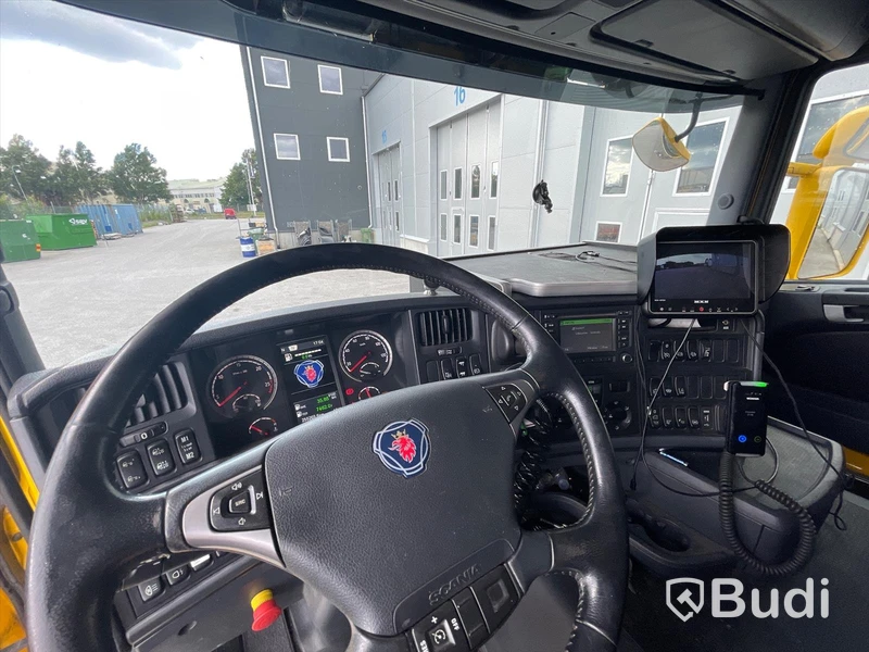 Kranflak Scania G410 8x2 -2016 med Hiabkran 288 E-6 Hipro