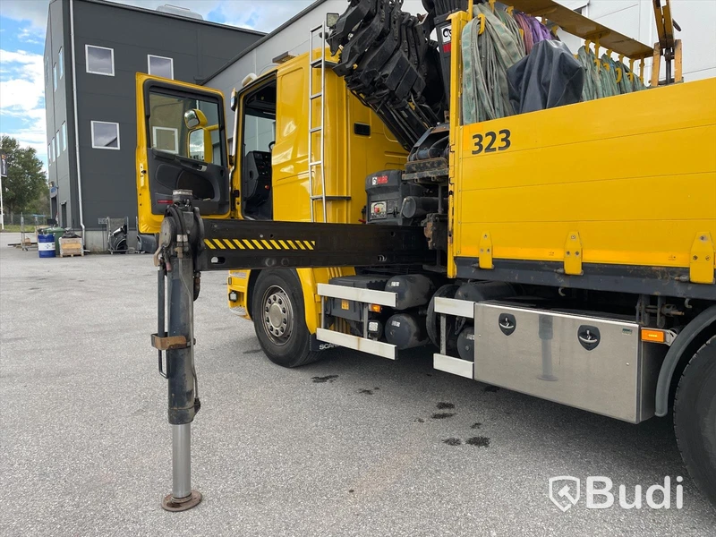 Kranflak Scania G410 8x2 -2016 med Hiabkran 288 E-6 Hipro