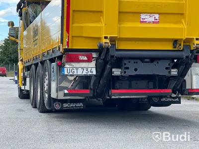 Kranflak Scania G410 8x2 -2016 med Hiabkran 288 E-6 Hipro