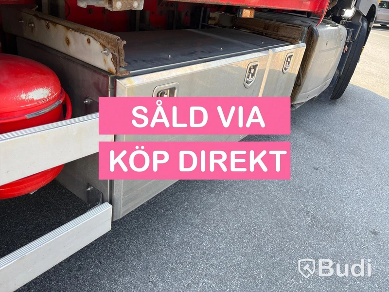 Lastbil DAF CF 440 6x2 Kran/flak Brädgårdsbil Fassi F275- SÅLD