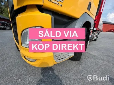 Lastbil DAF CF 440 6x2 Kran/flak Brädgårdsbil Fassi F275- SÅLD