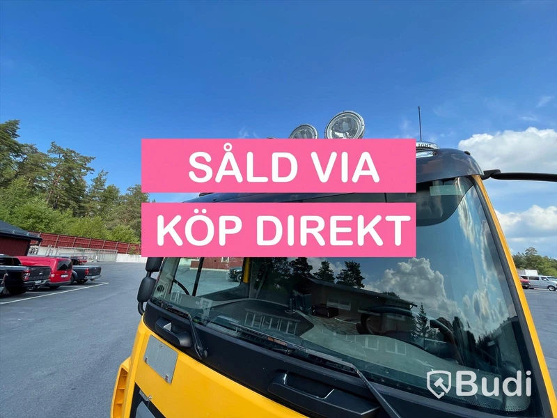 Lastbil DAF CF 440 6x2 Kran/flak Brädgårdsbil Fassi F275- SÅLD