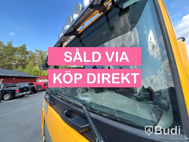 Lastbil DAF CF 440 6x2 Kran/flak Brädgårdsbil Fassi F275- SÅLD