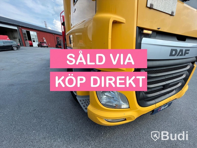 Lastbil DAF CF 440 6x2 Kran/flak Brädgårdsbil Fassi F275- SÅLD