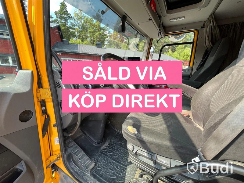 Lastbil DAF CF 440 6x2 Kran/flak Brädgårdsbil Fassi F275- SÅLD