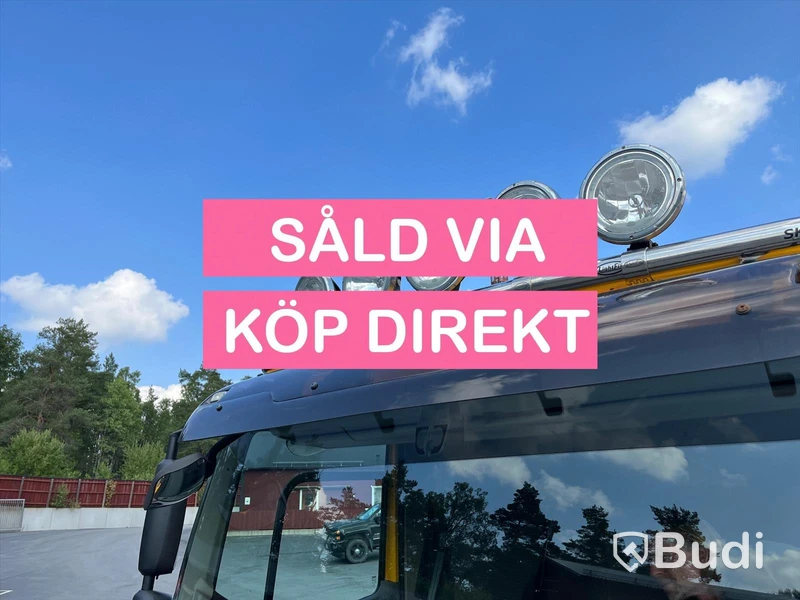 Lastbil DAF CF 440 6x2 Kran/flak Brädgårdsbil Fassi F275- SÅLD