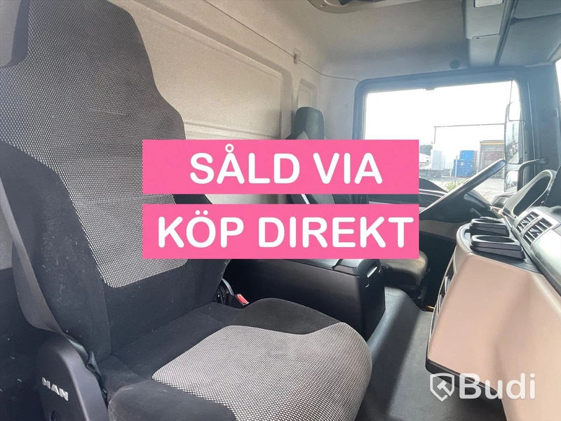 Lastbil MAN TGM 18.290  4x2 LL 18pall öppningsbarsida JLJ78C - SÅLD