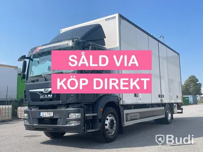 Lastbil MAN TGM 18.290  4x2 LL 18pall öppningsbarsida JLJ78C - SÅLD