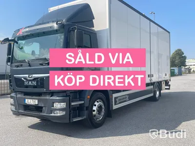 Lastbil MAN TGM 18.290  4x2 LL 18pall öppningsbarsida JLJ78C - SÅLD
