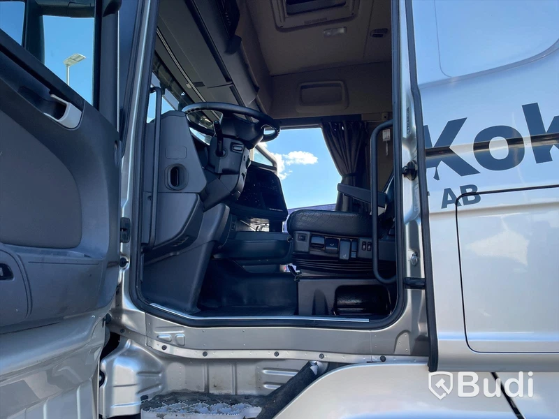 Lastbil Scania R480 8x2-6 Kranflak | Bodbil Hiab 85t kran med jibb | Euro6