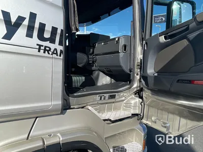 Lastbil Scania R480 8x2-6 Kranflak | Bodbil Hiab 85t kran med jibb | Euro6