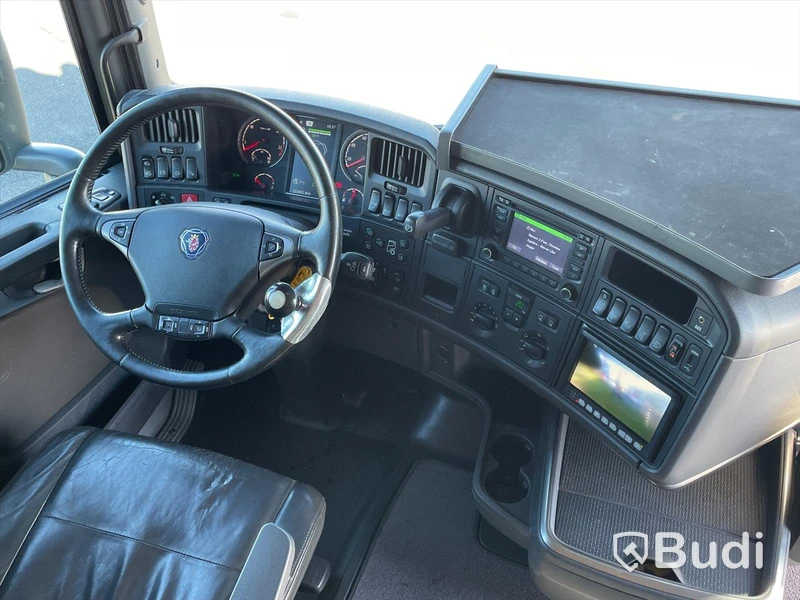 Lastbil Scania R480 8x2-6 Kranflak | Bodbil Hiab 85t kran med jibb | Euro6
