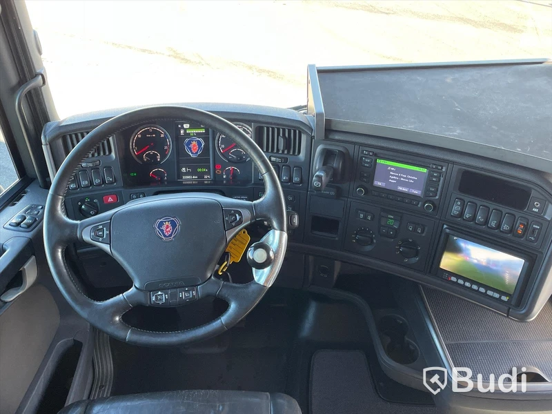 Lastbil Scania R480 8x2-6 Kranflak | Bodbil Hiab 85t kran med jibb | Euro6