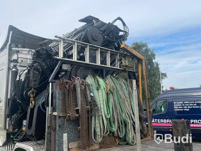 Lastbil Scania R480 8x2-6 Kranflak | Bodbil Hiab 85t kran med jibb | Euro6