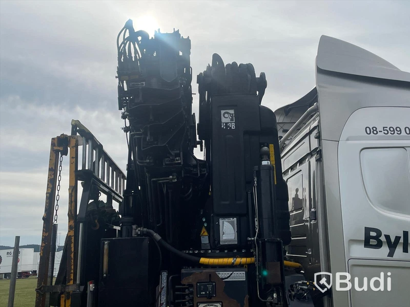 Lastbil Scania R480 8x2-6 Kranflak | Bodbil Hiab 85t kran med jibb | Euro6