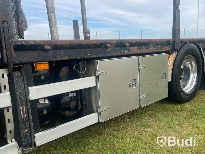Lastbil Scania R480 8x2-6 Kranflak | Bodbil Hiab 85t kran med jibb | Euro6