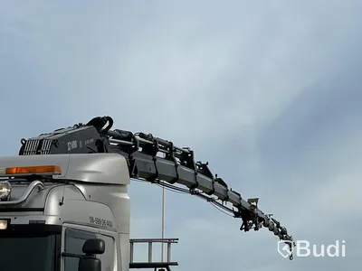 Lastbil Scania R480 8x2-6 Kranflak | Bodbil Hiab 85t kran med jibb | Euro6