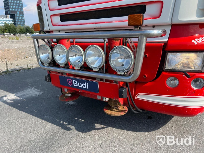 Lastbil Scania R480LB8X2-6 HHA Kranbil / Bodbil / Dragbil med jibb och 2 ton vajerspel