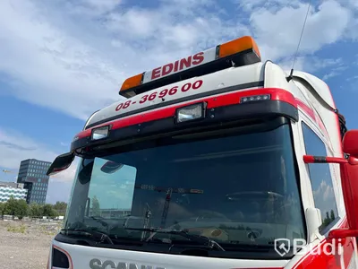 Lastbil Scania R480LB8X2-6 HHA Kranbil / Bodbil / Dragbil med jibb och 2 ton vajerspel