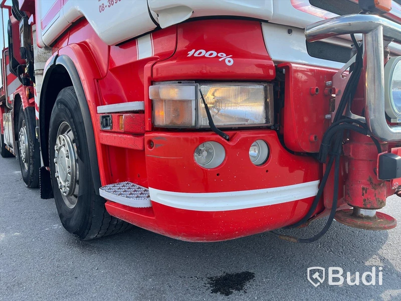 Lastbil Scania R480LB8X2-6 HHA Kranbil / Bodbil / Dragbil med jibb och 2 ton vajerspel