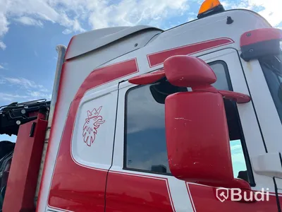 Lastbil Scania R480LB8X2-6 HHA Kranbil / Bodbil / Dragbil med jibb och 2 ton vajerspel