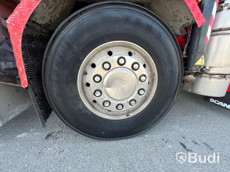 Lastbil Scania R480LB8X2-6 HHA Kranbil / Bodbil / Dragbil med jibb och 2 ton vajerspel