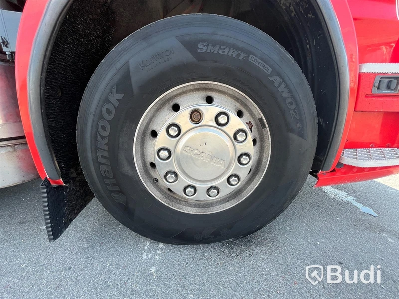 Lastbil Scania R480LB8X2-6 HHA Kranbil / Bodbil / Dragbil med jibb och 2 ton vajerspel