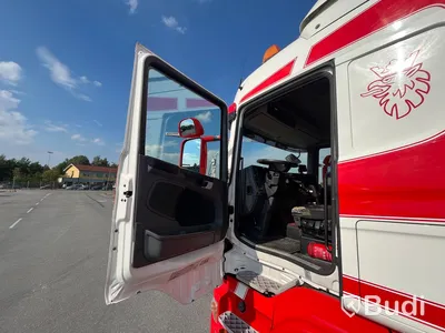 Lastbil Scania R480LB8X2-6 HHA Kranbil / Bodbil / Dragbil med jibb och 2 ton vajerspel