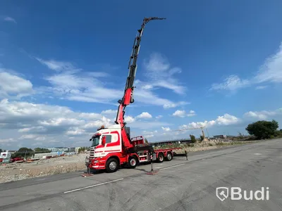 Lastbil Scania R480LB8X2-6 HHA Kranbil / Bodbil / Dragbil med jibb och 2 ton vajerspel