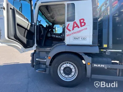 Lastbil MAN TGM 26.340 6x2-4 Joab lastväxlare inkl schaktflak