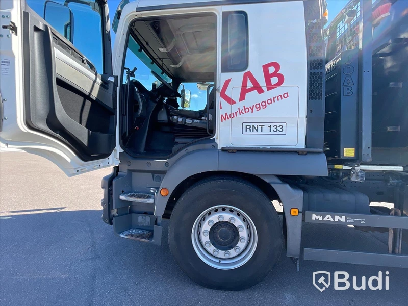 Lastbil MAN TGM 26.340 6x2-4 Joab lastväxlare inkl schaktflak