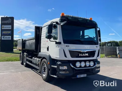Lastbil MAN TGM 26.340 6x2-4 Joab lastväxlare inkl schaktflak