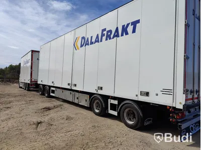 Fjärrbilsekipage Scania R580 6x2-4 med trailer Ekeri S8-D
