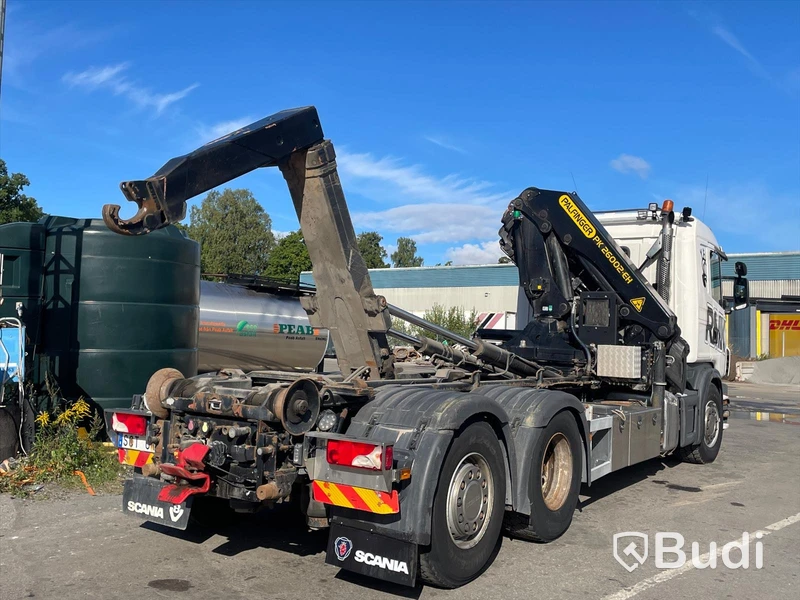 Lastbil Scania G440 Kranväxlare Palfinger 26Tm