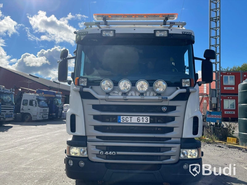 Lastbil Scania G440 Kranväxlare Palfinger 26Tm