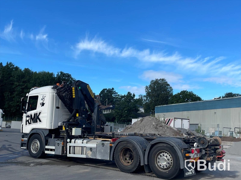 Lastbil Scania G440 Kranväxlare Palfinger 26Tm