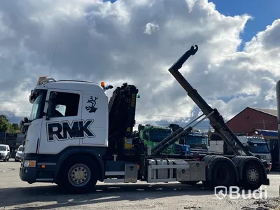 Lastbil Scania G440 Kranväxlare Palfinger 26Tm