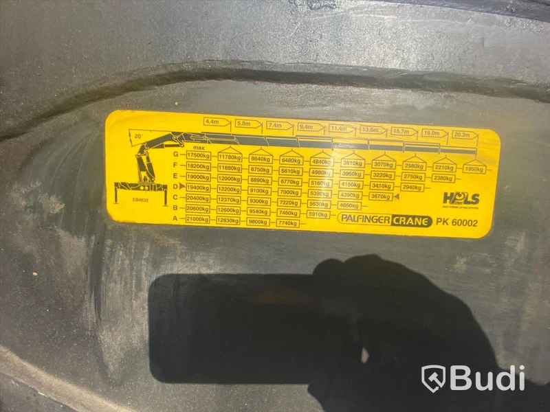 Lastbil Volvo FH440 Bodbil Kranbil PK60002 10x4