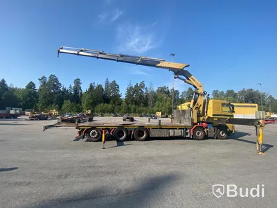 Lastbil Volvo FH440 Bodbil Kranbil PK60002 10x4